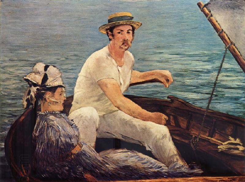 Edouard Manet Boating China oil painting art